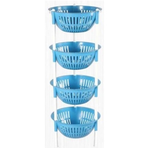 4 layer round rack