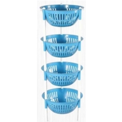 4 layer round rack