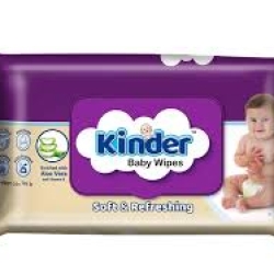 Kinder Baby wipes poly pack