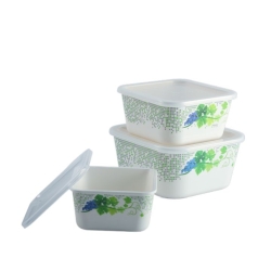 3ps square container set-Assorted