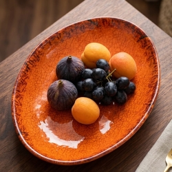 Guava Oval plate 28cm