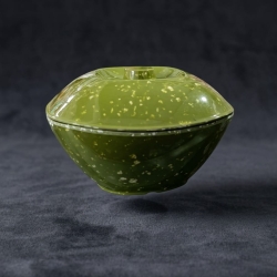 Base bowel with lid-olive 8''